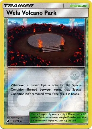 Wela Volcano Park Reverse Holo 63 Normal