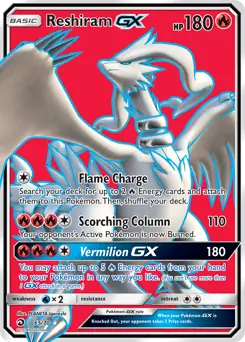 Full Art Reshiram GX 65