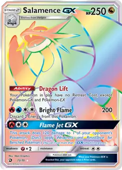 Salamence GX Secret 73 Normal