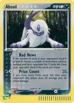 Absol Holo 1 Normal