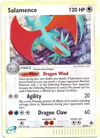 Salamence Reverse Holo 10