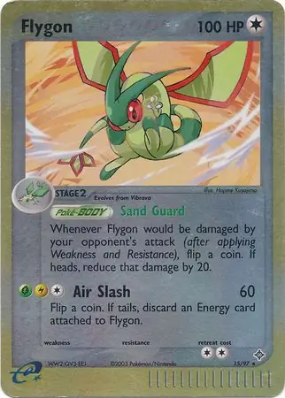 Flygon Reverse Holo 15 Normal