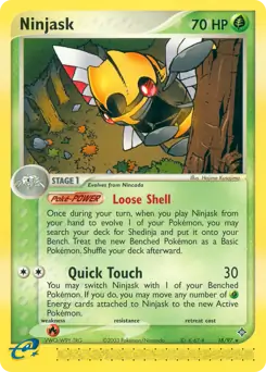 Ninjask 18 Normal