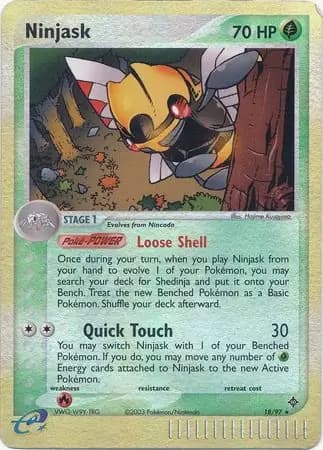 Ninjask Reverse Holo 18
