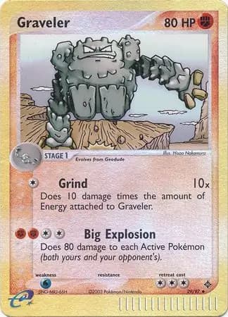 Graveler Reverse Holo 29 Normal