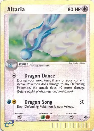 Altaria Reverse Holo 2 Normal