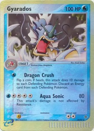 Gyarados Reverse Holo 32 Normal