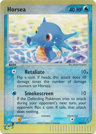 Horsea Reverse Holo 33 Normal