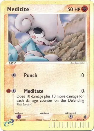 Meditite Reverse Holo 37 Normal
