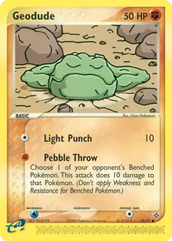 Geodude 55 Normal