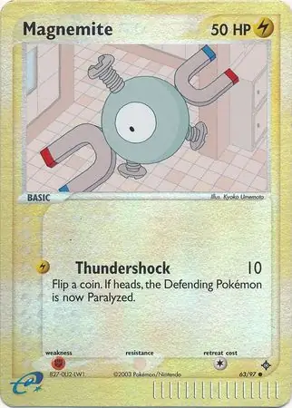 Magnemite Reverse Holo 63 Normal