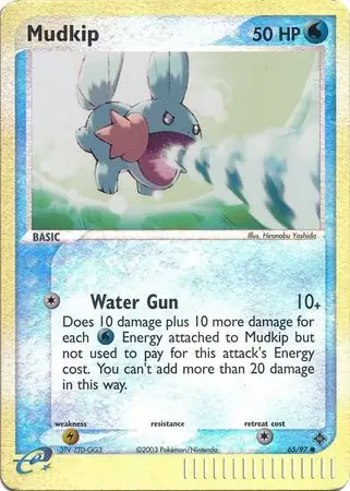 Mudkip Reverse Holo 65 Normal