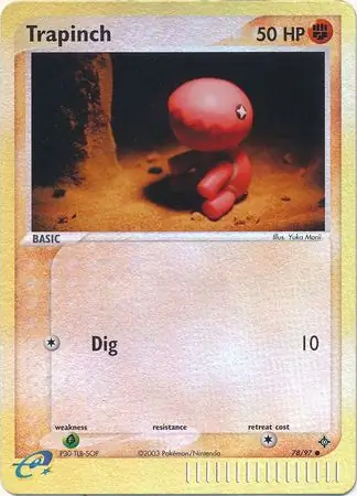 Trapinch Reverse Holo 78 Normal
