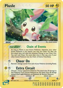 Plusle Holo 8 Normal