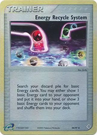 Energy Recycle System Reverse Holo 84 Normal