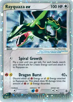 Rayquaza ex 97 Normal