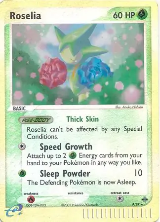 Roselia Reverse Holo 9