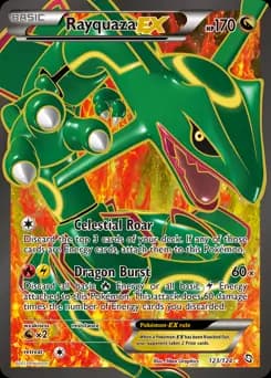 Full Art Rayquaza EX 123