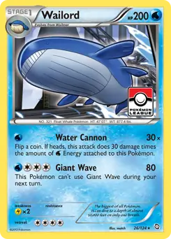 Wailord Holo 26