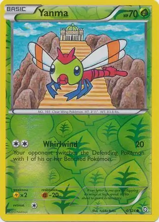 Yanma Reverse Holo 4 Normal