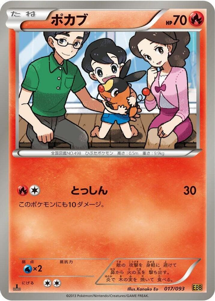 Tepig 017 1st Edition