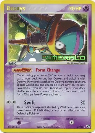 Deoxys Reverse Holo 2