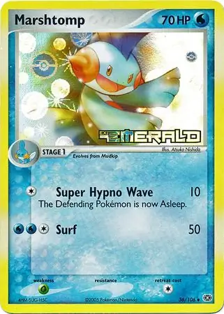 Marshtomp Reverse Holo 36 Normal