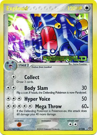 Exploud Reverse Holo 3 Normal