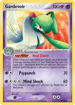 Gardevoir Holo 4 Normal