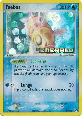 Feebas Reverse Holo 49