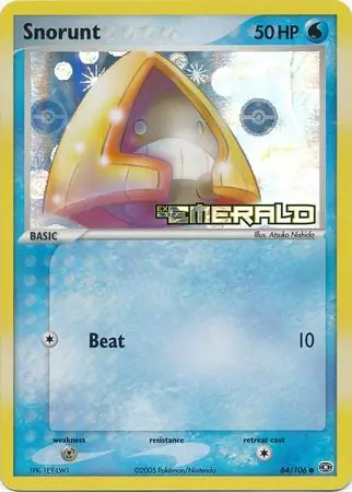 Snorunt Reverse Holo 64 Normal