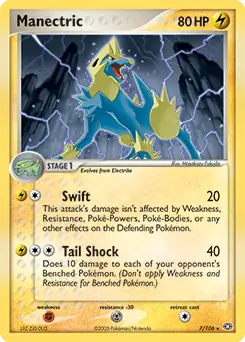 Manectric Holo 7 Normal