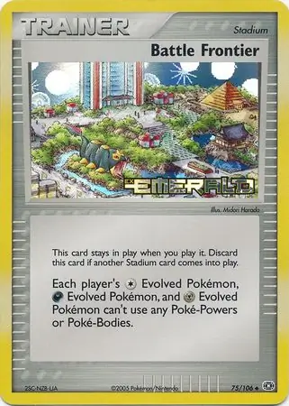 Battle Frontier Reverse Holo 75