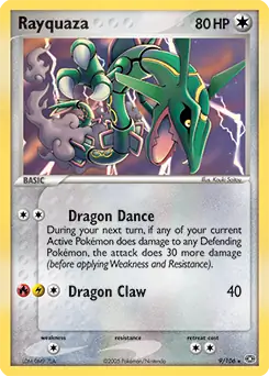 Rayquaza Holo 9 Normal