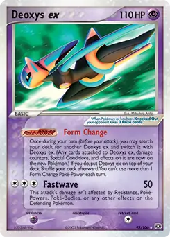Deoxys ex Holo 93