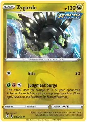 Zygarde 118 Normal