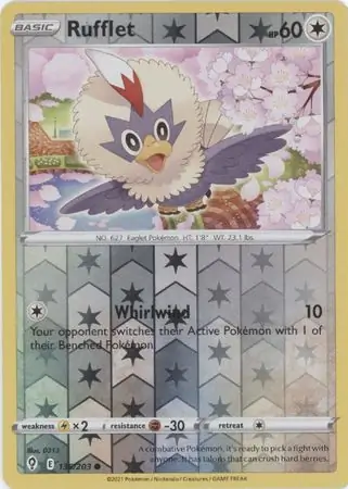 Rufflet Reverse Holo 136