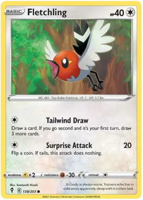 Fletchling 138 Normal