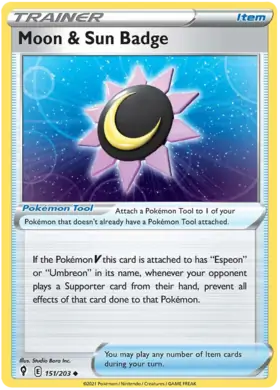 Moon & Sun Badge 151 Normal