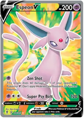 Espeon V 179 Normal
