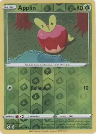 Applin Reverse Holo 017 Normal