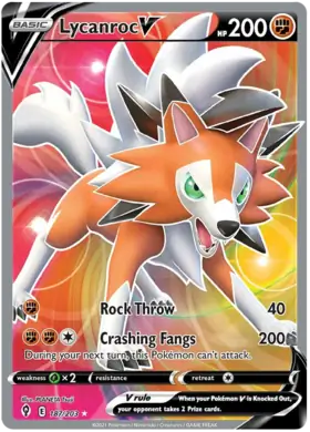 Lycanroc V 187 Normal