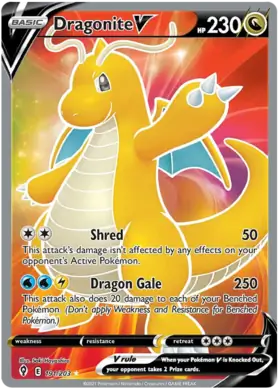 Dragonite V 191 Normal