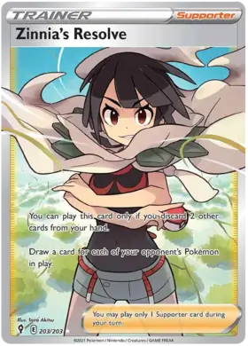 Zinnia's Resolve 203 Normal
