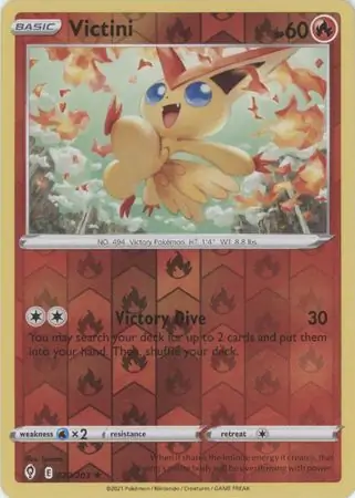 Victini Reverse Holo 020 Normal