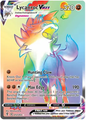 Lycanroc VMAX 213 Normal