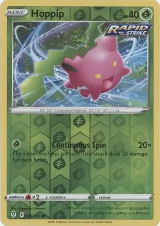 Hoppip Reverse Holo 002 Normal