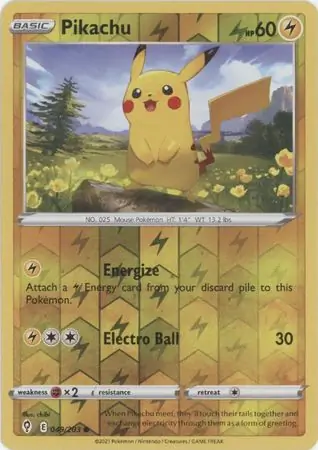 Pikachu Reverse Holo 049 Normal