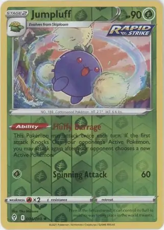 Jumpluff Reverse Holo 004 Normal