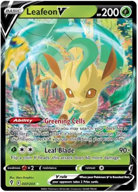 Leafeon V 007
